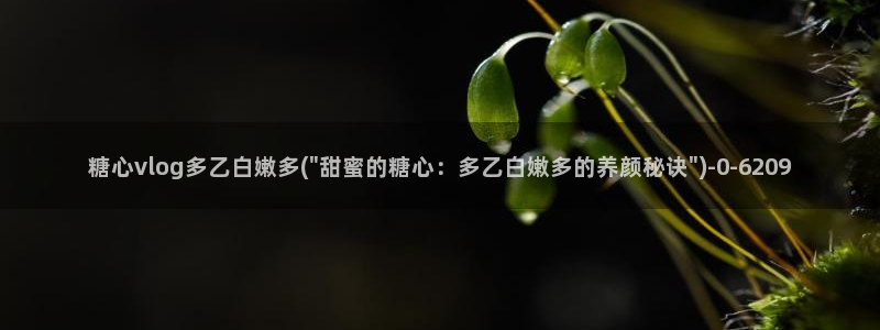 糖心vlgo颜值排行